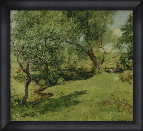 Framed Springtime Festival, 1910 Print