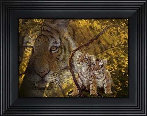 Framed Parental Guidance Print