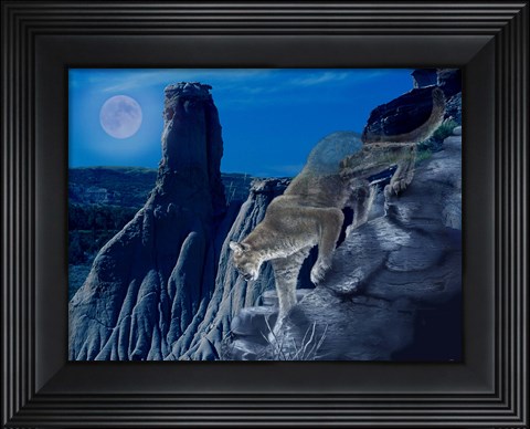 Framed Return Of The Badlands Print