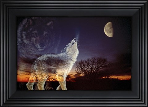 Framed Spirits Print