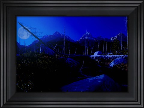 Framed Teton F Print