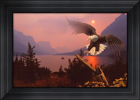 Framed Autumn Horizon Print