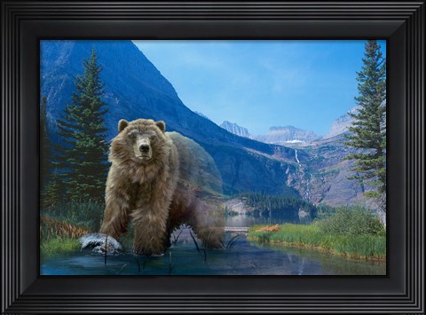 Framed Walk On The Wild Side Print