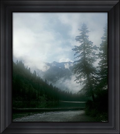Framed Glacier A Print