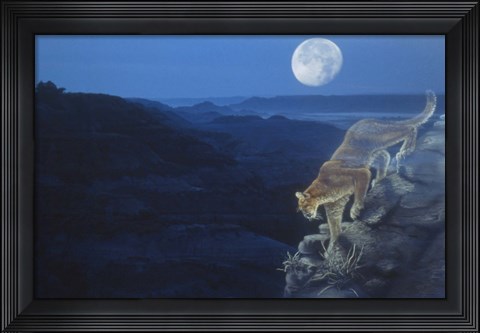 Framed Enter The Badlands Print