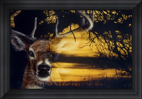 Framed Staying Safe Print