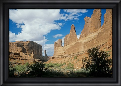 Framed Arches J Print
