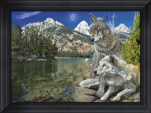 Framed Two In Time Print