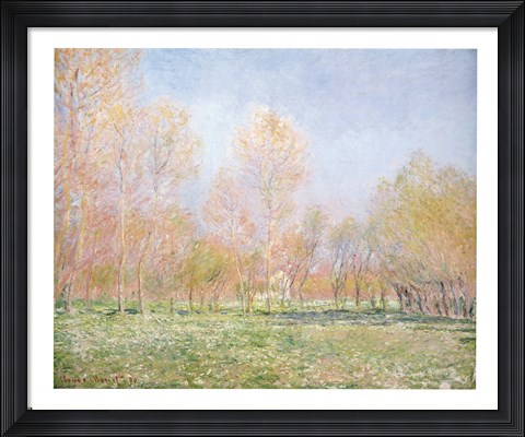 Framed Spring In Giverny Print