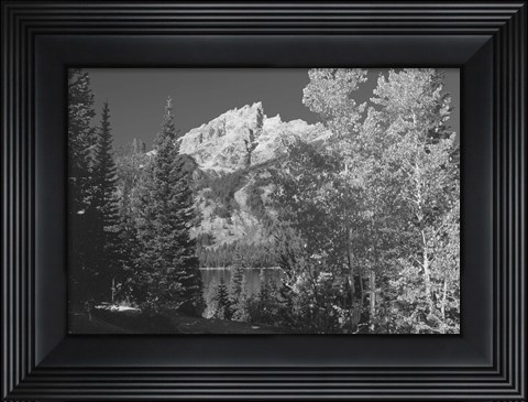 Framed Teton 4 Print