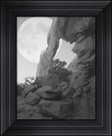 Framed Arches Moon Shadow Print