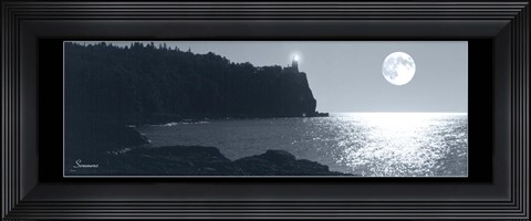 Framed Splitrock Lighthouse Horizontal Print