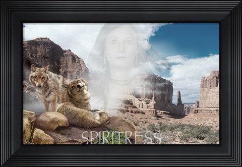 Framed Spiritress Print