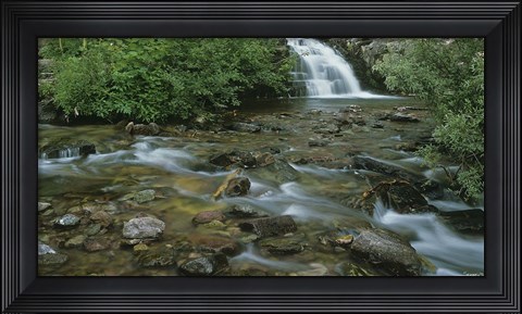 Framed Glacier National Park Rushing Water 9 Print