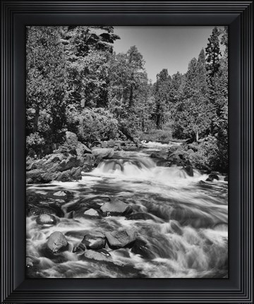 Framed Lake Superior 1 Print
