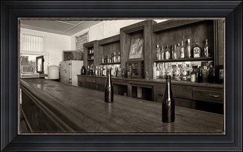 Framed Bonanzaville 23 Print