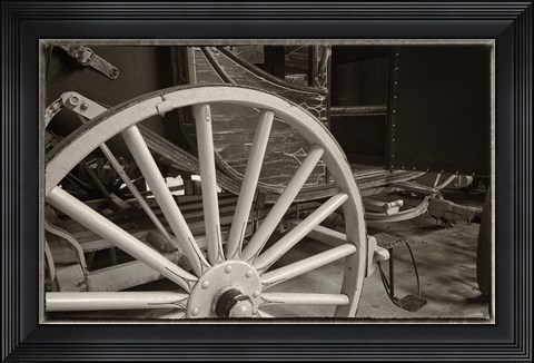 Framed Bonanzaville 5 Print