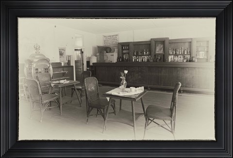 Framed Bonanzaville 21 Print