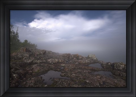 Framed North Shore 1 Print