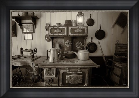 Framed Bonanzaville 24 Print