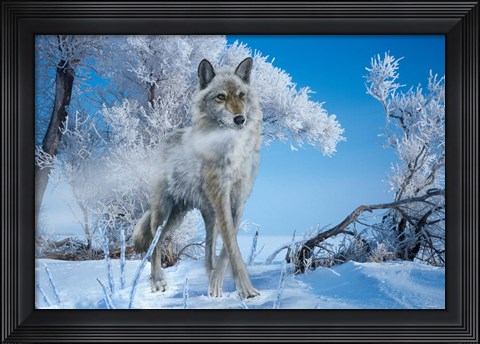 Framed Frosted Print