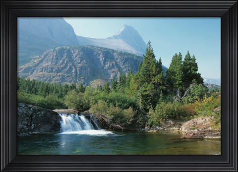 Framed Daytime Falls Print