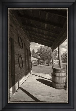 Framed Bonanzaville 25 Print