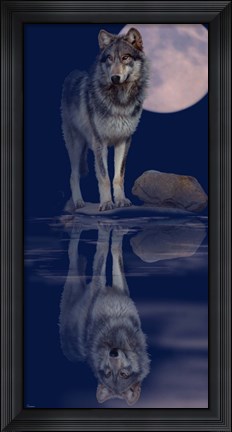 Framed Stepping Stones Print