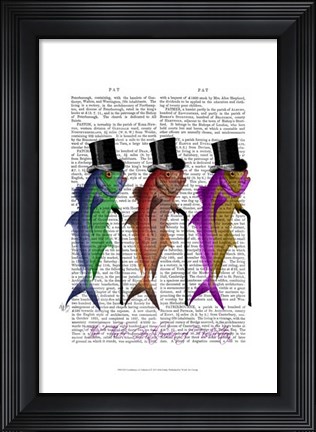 Framed Gentleman of Fisherton Print