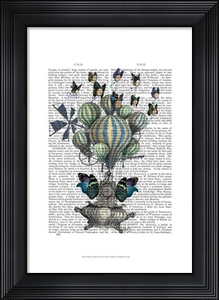 Framed Flutter Time Print