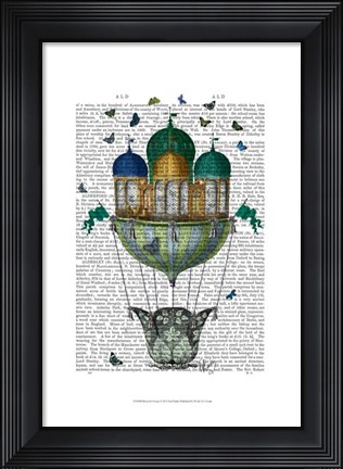 Framed Butterfly House Print