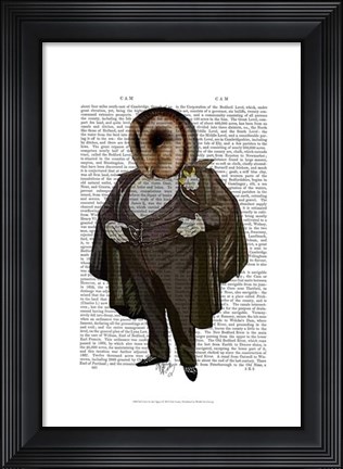 Framed Owl At the Opera Print