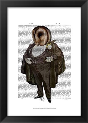 Framed Owl At the Opera Print