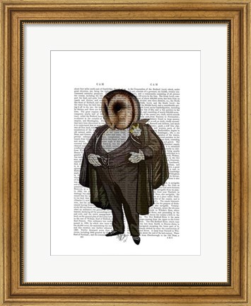Framed Owl At the Opera Print