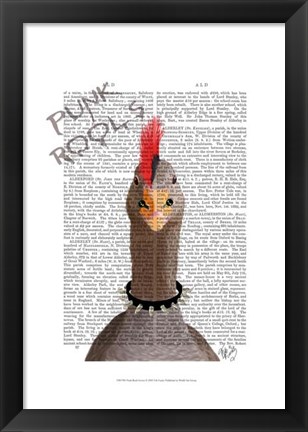 Framed Punk Rock Goose Print