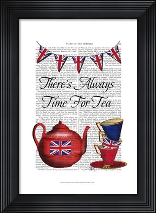 Framed Time For Tea Print