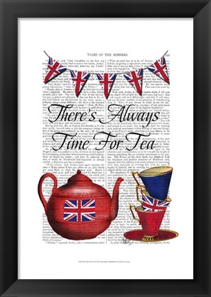 Framed Time For Tea Print