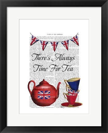 Framed Time For Tea Print