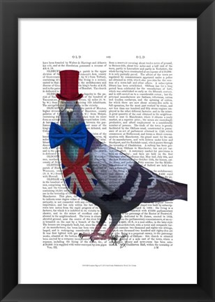 Framed London Pigeon Print