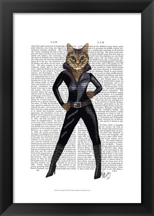 Framed Catwoman Print