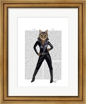 Framed Catwoman Print