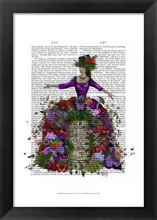 Framed Butterfly House Queen Print