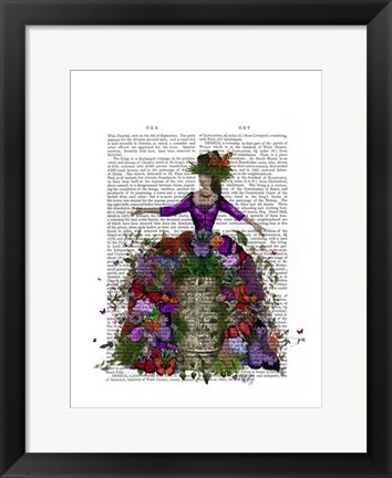 Framed Butterfly House Queen Print