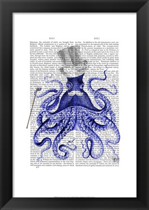Framed Octopus About Town Print
