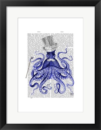 Framed Octopus About Town Print