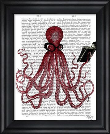Framed Intelligent Octopus Print