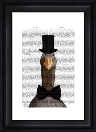 Framed Distinguished Goose Print