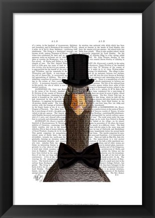 Framed Distinguished Goose Print