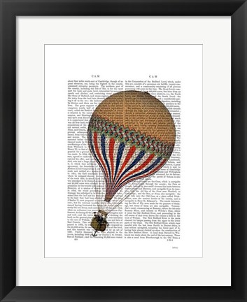 Framed Le Tricolore Print