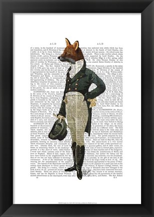 Framed Dandy Fox Full Print